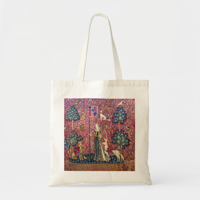 Tote Bag La Dame et la licorne, Touch (Devant)