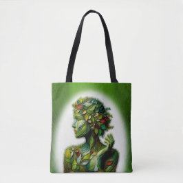 Tote Bag La Dame Verte