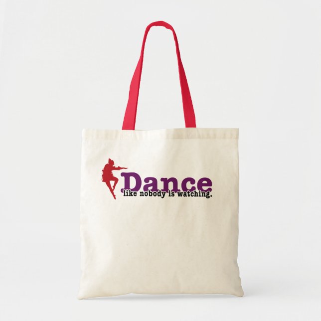 Tote Bag La danse comme personne observe (Devant)