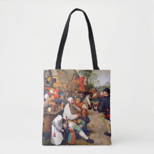 Tote Bag La Danse Paysanne, Pieter Bruegel