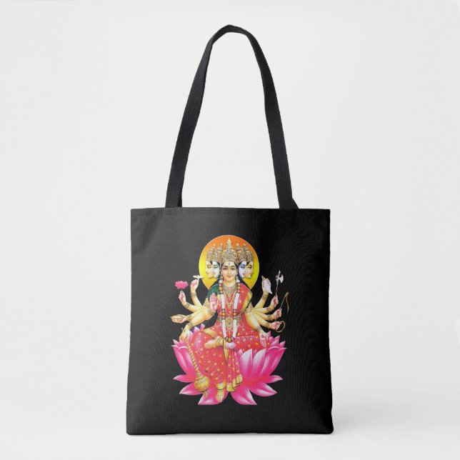 Tote Bag La déesse hindou Gayatri Devi (Devant)
