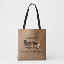 Tote Bag La diversité nous rend plus forts