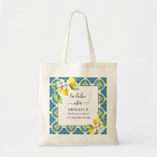 Tote Bag La Dolce Vita Bachelorte méditerranéenne week-end