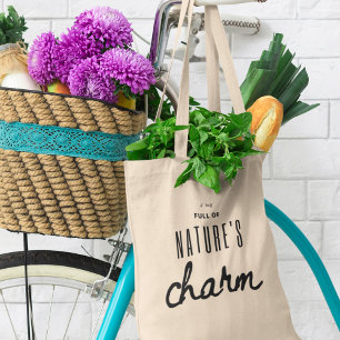 Tote Bag La durabilité Nature's Charm dans le style de l'ép