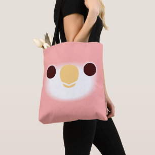 Tote Bag La face d'un perroquet de Rubino Bourke