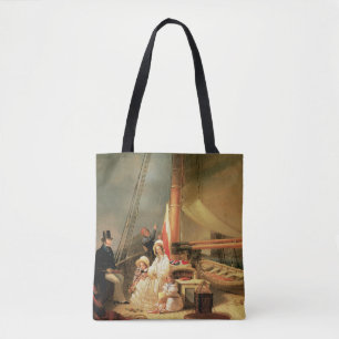 Tote Bag La famille Ward à bord de la guérilla Cutter