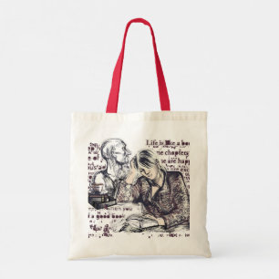 Tote Bag La fille lisant un livre