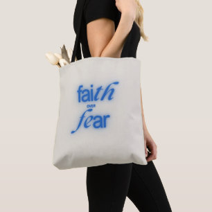 Tote Bag La foi sur la peur Colis de soins minimalistes b