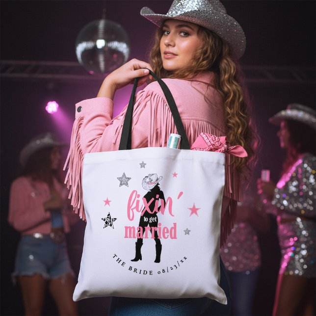 Tote Bag La future mariée disco ID925 (Créateur téléchargé)