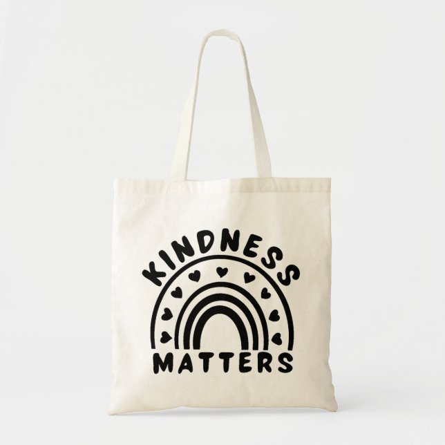 Tote Bag La gentillesse compte (Devant)