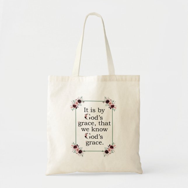 Tote Bag La grâce de Dieu (Devant)