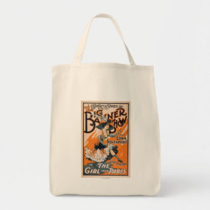 Tote Bag La grande exposition de bannière "la fille de