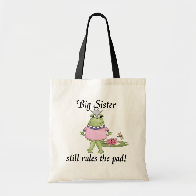 Tote Bag La grande soeur ordonne les T-shirts de protection (Devant)