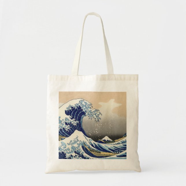 Tote Bag la grande vague (Devant)