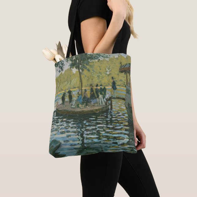 Tote Bag La Grenouillere de Claude Monet | (De près)