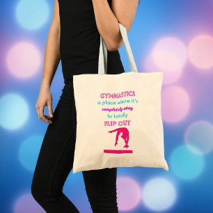 Tote Bag La gymnastique Un endroit où il fait bon se retour