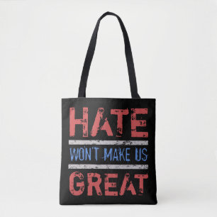 Tote Bag La haine ne va pas nous rendre super