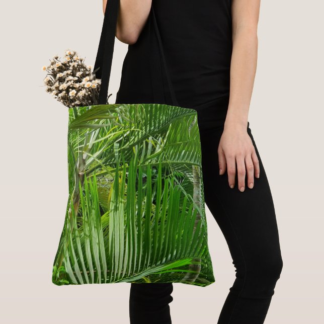 Tote Bag La jungle des palmiers (De près)