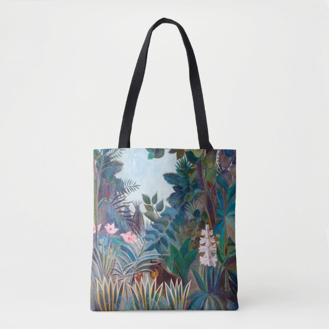 Tote Bag La jungle équatoriale, Rousseau (Devant)