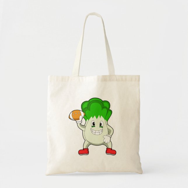 Tote Bag La laitue au football (Devant)