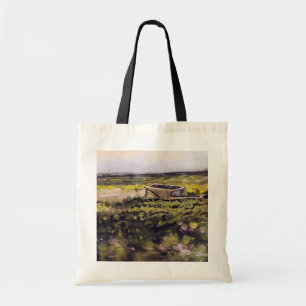 Tote Bag La lande avec une brouette par Vincent van Gogh