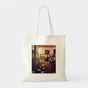 Tote Bag La leçon de musique par Johannes Vermeer