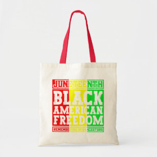 Tote Bag La liberté noire-américaine du 19ème siècle en sou