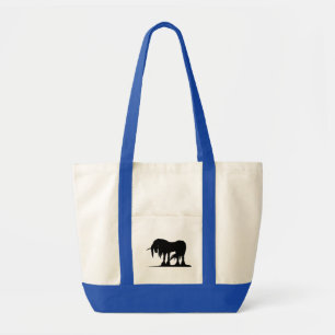 Tote Bag La licorne noire