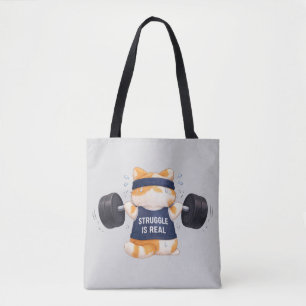 Tote Bag La lutte est réelle