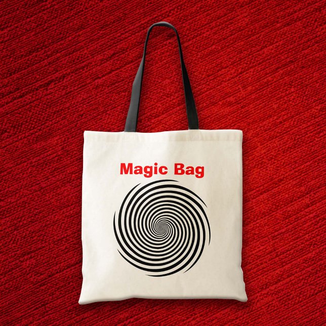 Tote Bag La magie spirale de l'hypnose (It's not just a tote; it's a swirling, eye-catching statement piece that'll make heads turn. )