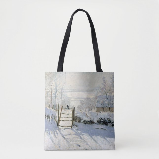 Tote Bag La Magpie, Monet (Devant)