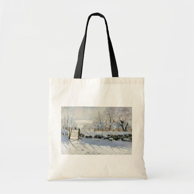Tote Bag La Magpie, Monet (Devant)
