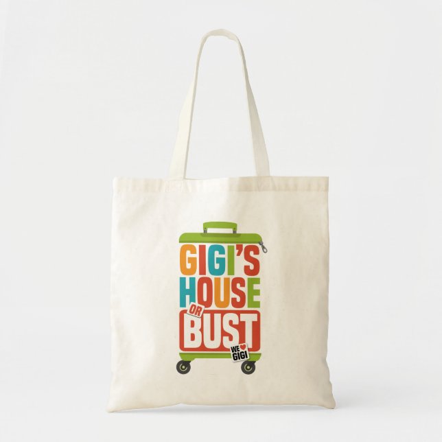 Tote Bag La maison de Gigi ou BUST Fourre-tout (Devant)
