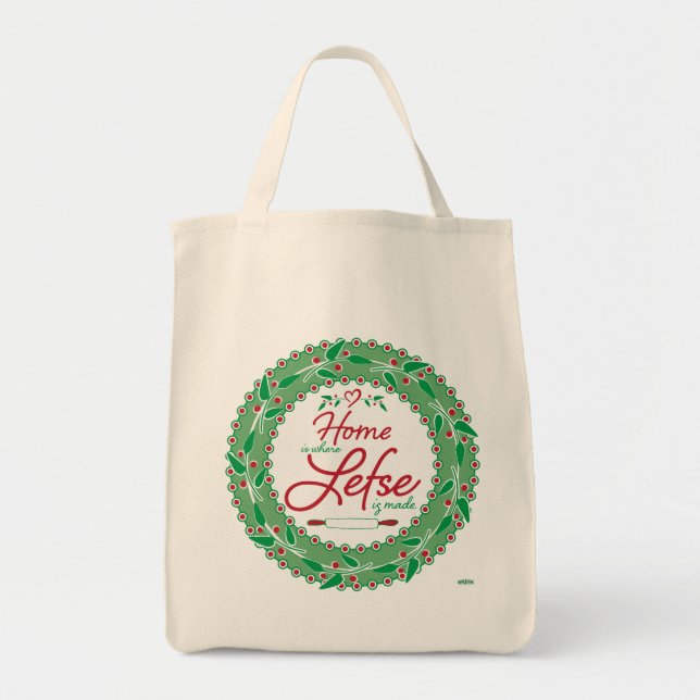 Tote Bag La maison est là où la gauche est faite ! (Devant)