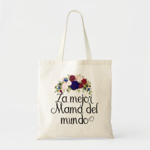 Tote Bag La Majeure Mamá Del Mundo Fête des Mères Espagnole