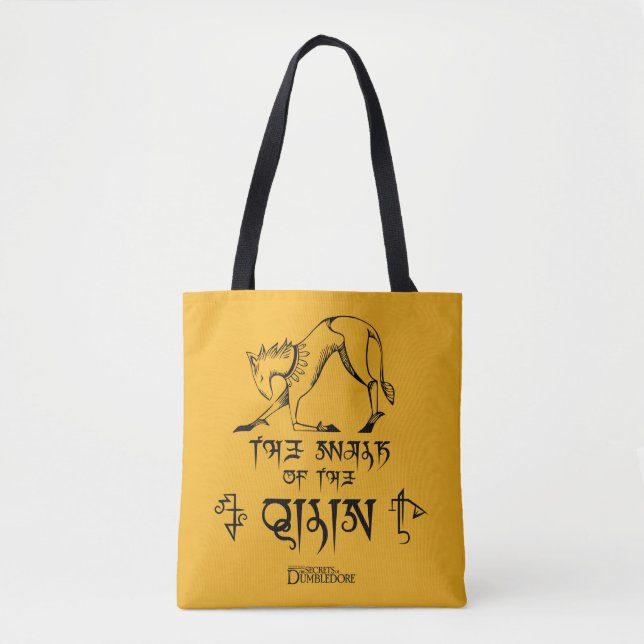 Tote Bag La marche de la ligne Qilin Graphic (Devant)