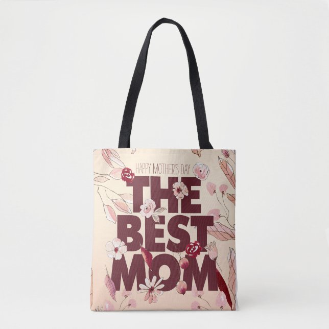 Tote Bag La meilleure maman | Fête des mères (Devant)