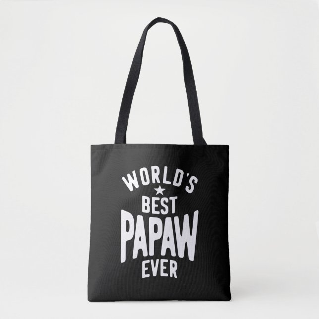 Tote Bag La meilleure papaye du monde | Cadeau Père (Devant)