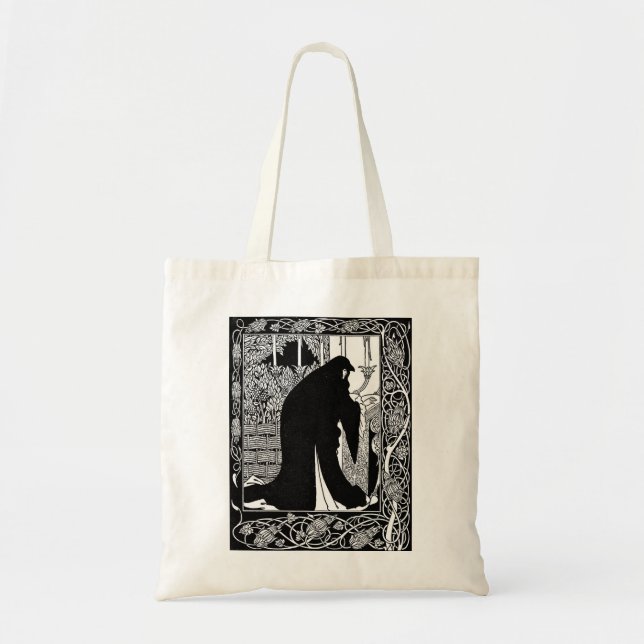 Tote Bag La mort d'Arthur, par Aubrey Beardsley. HD (Devant)