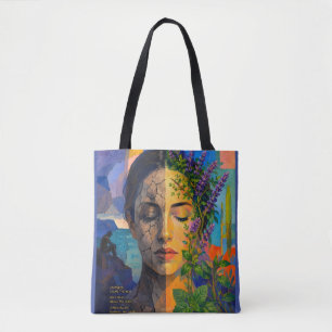 Tote Bag La nature répare ce qui se brise – Un portrait de 