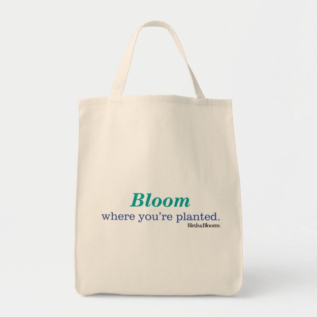 Tote Bag Là où vous êtes plantés (Devant)