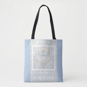 Tote Bag La paix est toujours belle, sur l'échiquier Fourr
