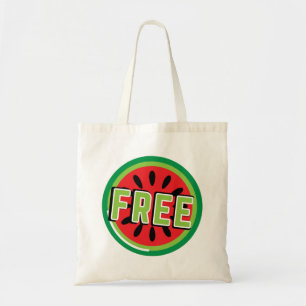 Tote Bag La pastèque Palestine libre - Liberté pour les Pal