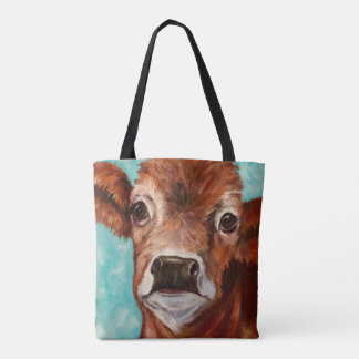Tote Bag La petite Calf Fourre-tout à Aqua