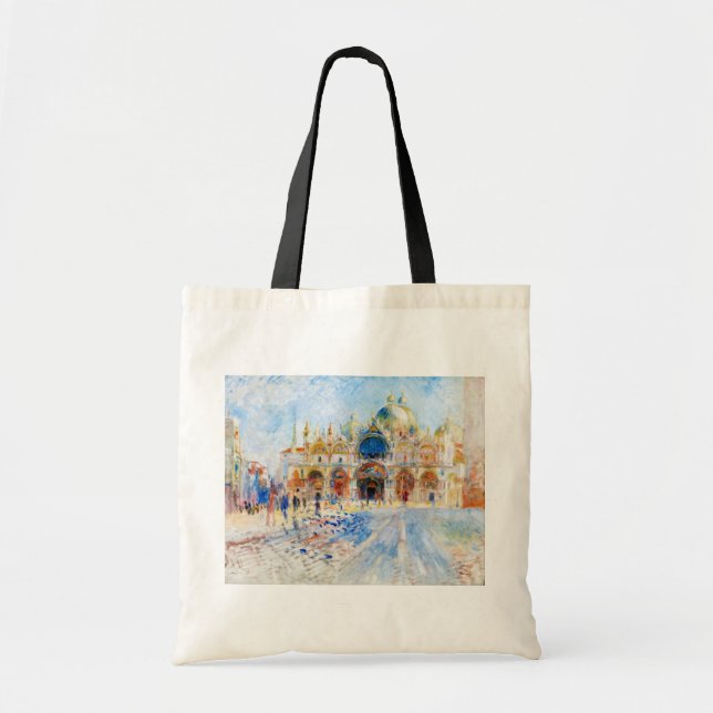 Tote Bag La Piazza San Marco, Renoir (Devant)