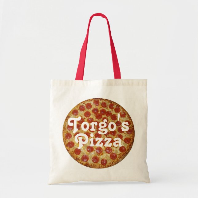 Tote Bag La pizza de Torgo (Devant)