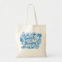 La plage est ma thérapie Citation estivale des vib