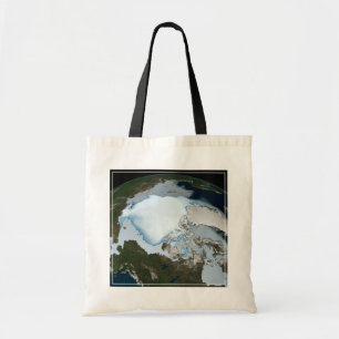 Tote Bag La Planète Terre Montre La Couverture De Glace De 