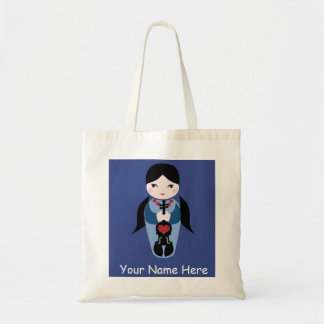 Tote Bag La poupée mignonne Fourre-tout de violon