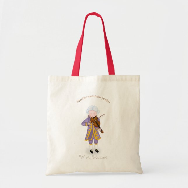 Tote Bag La pratique maintient parfait (le violon) (Devant)